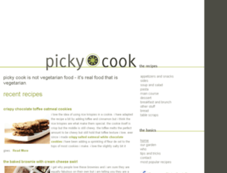 pickycook.com screenshot