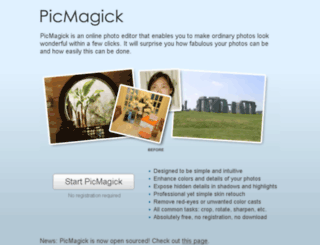 picmagick.com screenshot
