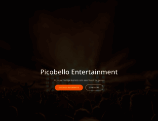 picobello-entertainment.nl screenshot