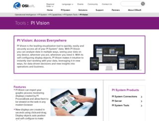 picoresight.osisoft.com screenshot