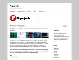 picprojects.org.uk screenshot