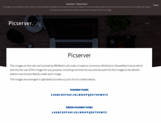 picserver.org screenshot