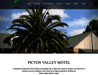 pictonvalleymotel.com.au screenshot