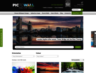 pictowall.co.uk screenshot