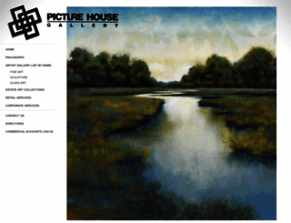 picturehousegallery.com screenshot