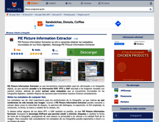 pie-picture-information-extractor.malavida.com screenshot