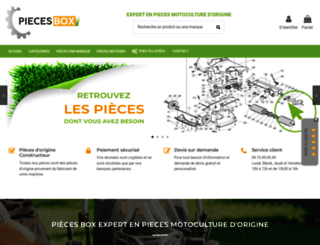 piecesbox.fr screenshot