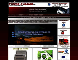 piecesevasion.com screenshot