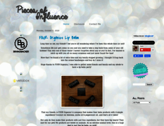 piecesofinfluence.blogspot.com screenshot