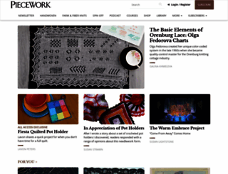 pieceworkmagazine.com screenshot