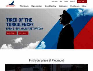 piedmont-airlines.com screenshot