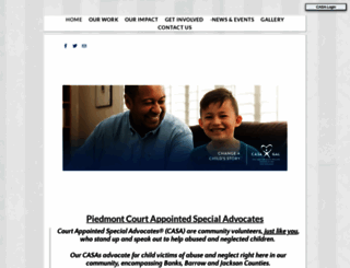 piedmontcasa.org screenshot