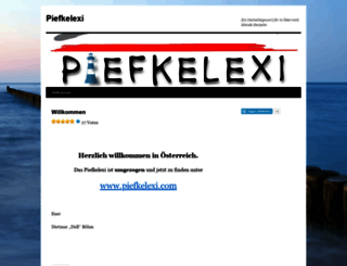 piefkelexi.wordpress.com screenshot