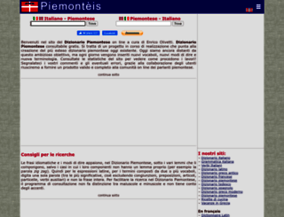 piemonteis.com screenshot