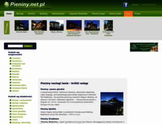 pieniny.net.pl screenshot