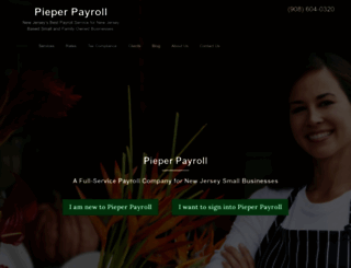 pieperpayroll.com screenshot