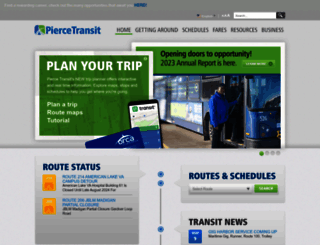 piercetransit.org screenshot