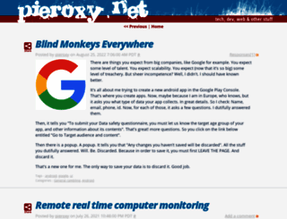 pieroxy.net screenshot