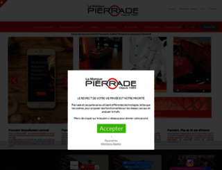pierrade.com screenshot