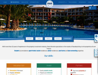 pierre-revente.com screenshot