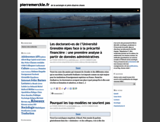 pierremerckle.fr screenshot