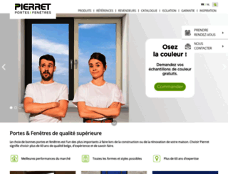 pierret-system.com screenshot
