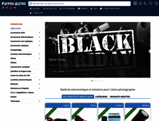 pierro-astro.com screenshot