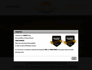 piersonelderlaw.com screenshot