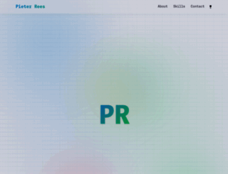 pieterrees.nl screenshot