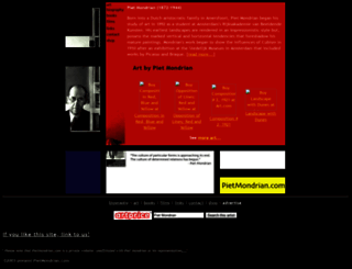 pietmondrian.com screenshot
