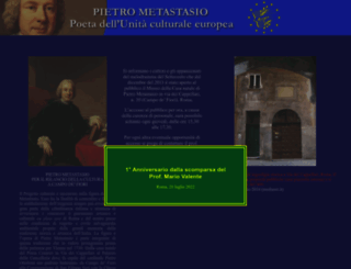 pietrometastasio.com screenshot
