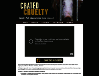 pigcruelty.mercyforanimals.org screenshot
