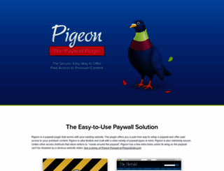 pigeondaily.com screenshot