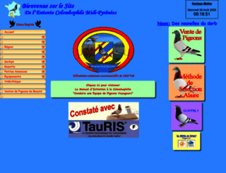 pigeonvoyageur.fr screenshot