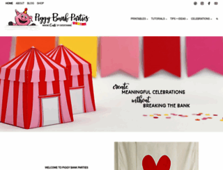 piggybankparties.com screenshot
