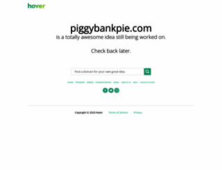 piggybankpie.com screenshot