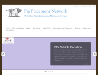 pigplacementnetwork.com screenshot