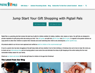 pigtailpals.com screenshot