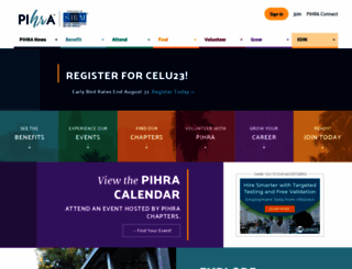 pihra.org screenshot