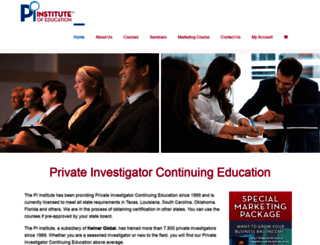 piinstitute.com screenshot