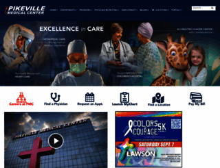 pikevillehospital.org screenshot