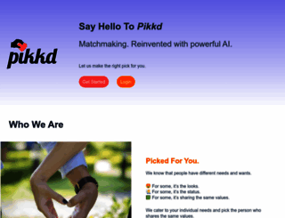 pikkd.com screenshot