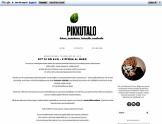 pikkutalo.blogspot.co.uk screenshot