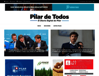 pilardetodos.com.ar screenshot