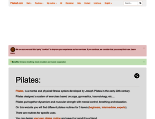 pilates3.com screenshot