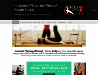 pilatesandfitness.net screenshot