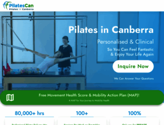 pilatescan.com.au screenshot
