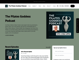 pilatesgoddess.com screenshot