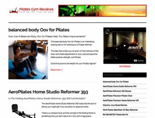 pilatesgymreview.com screenshot