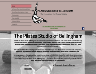 pilatesofbellingham.com screenshot